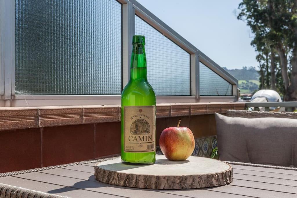 شقة Coastal Experience In Asturias - Terrace & Views فِيافيثيوسّا المظهر الخارجي الصورة